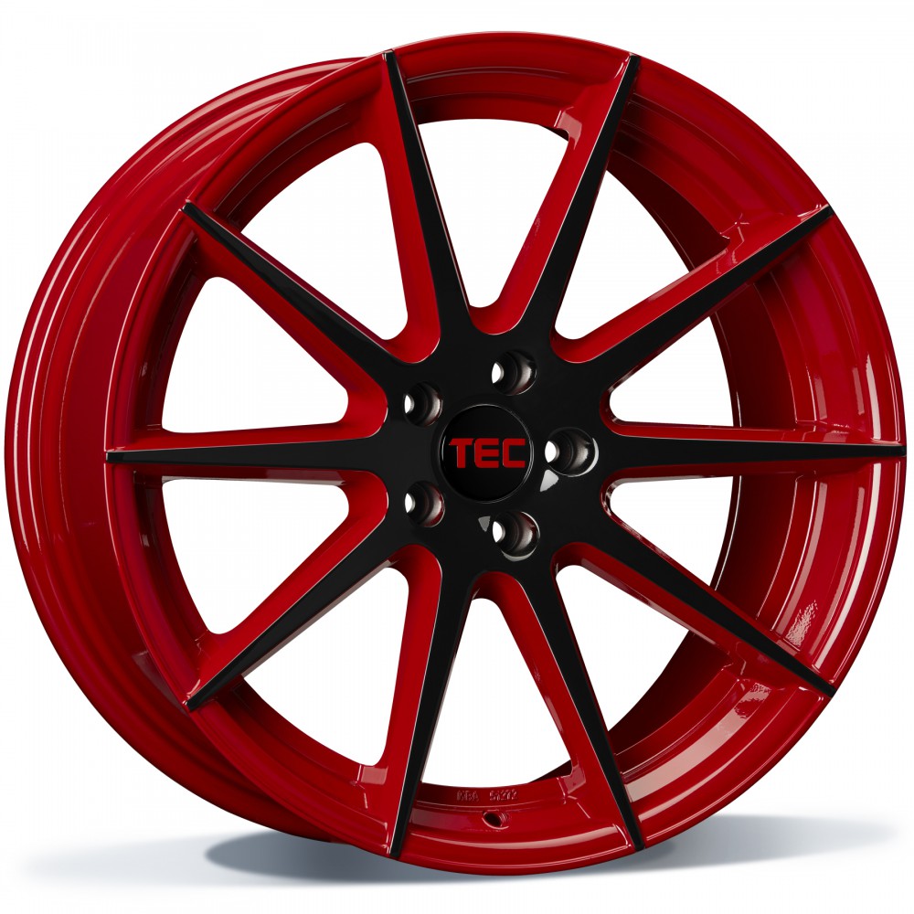 TEC GT7 rood - zwart, 2-tone