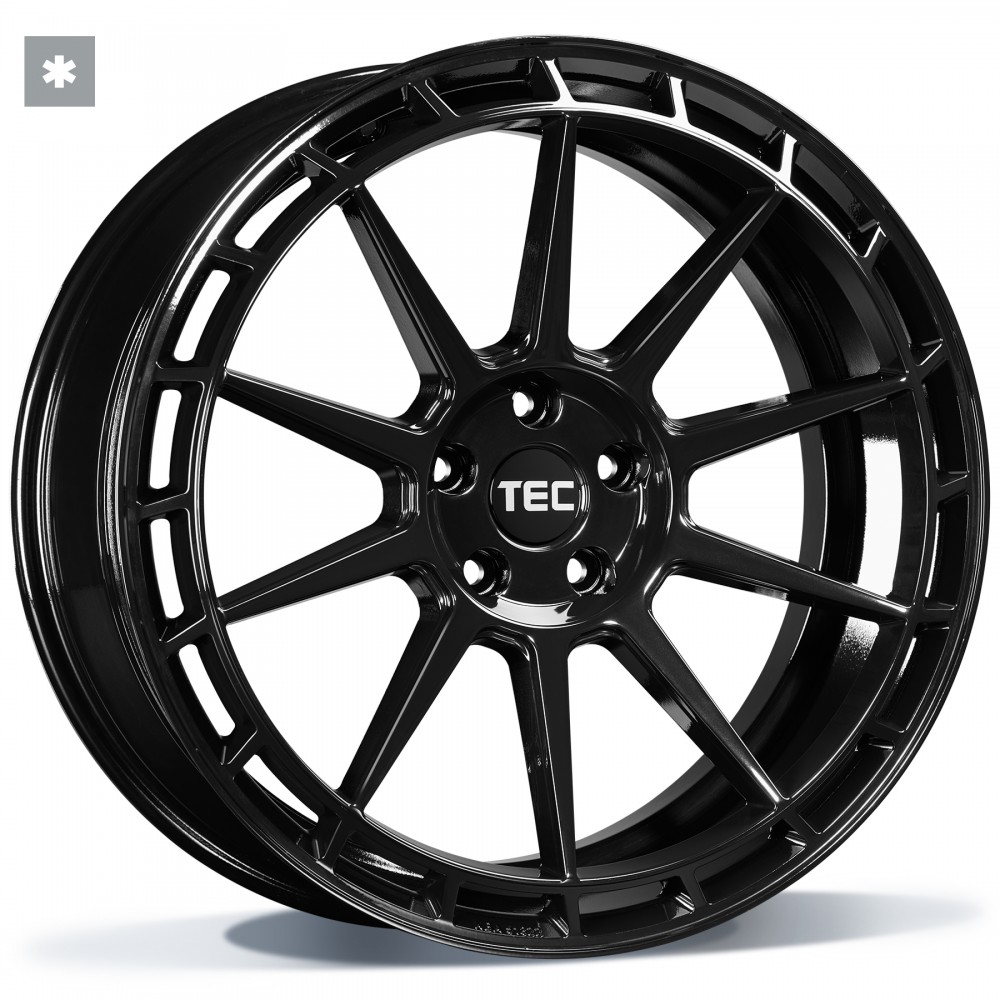 TEC GT8 Glossy zwart