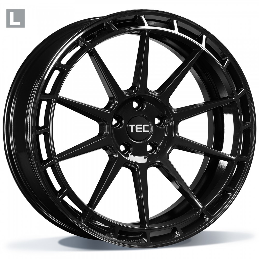 Tec Tec Gt8 Glossy Zwart, Links